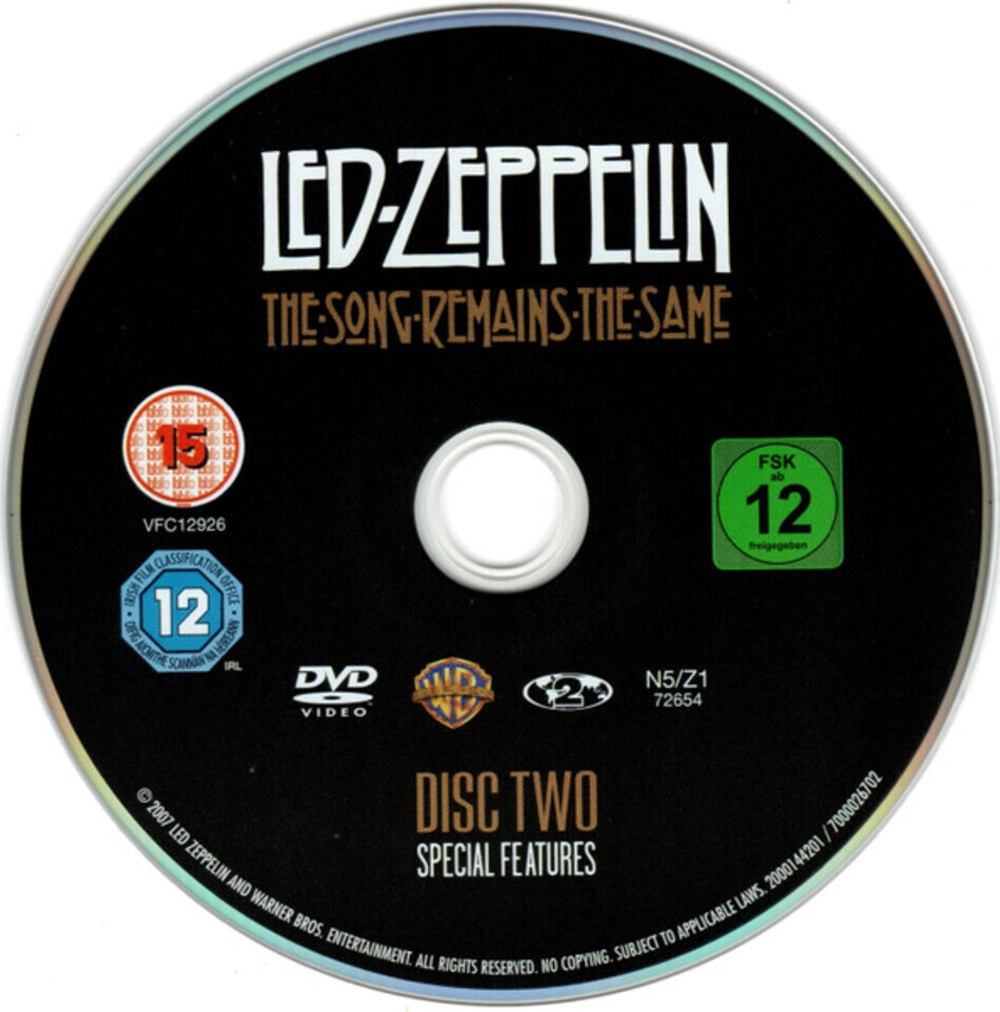 Led Zeppelin / The Soundtrack From The Film The Song Remains The Same (Deluxe Edition)(4LP+2CD+3DVD)