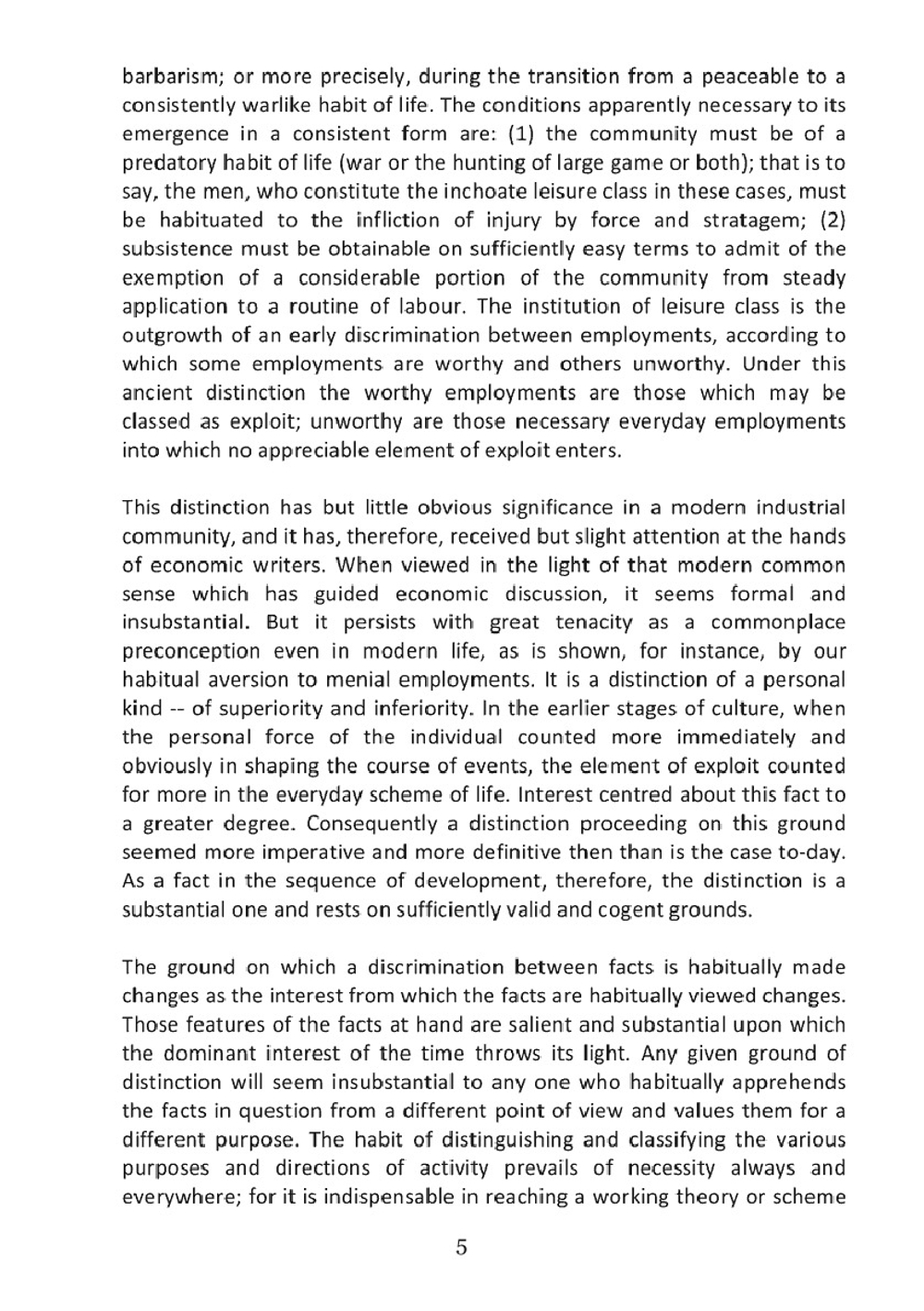 The Theory of the Leisure Class | Thorstein Veblen