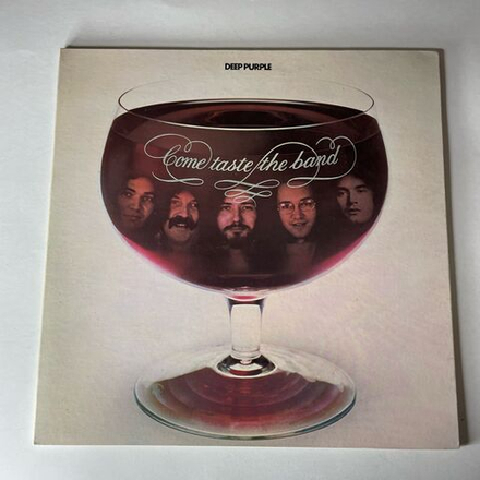 Винтажная виниловая пластинка LP Deep Purple Come Taste The Band (Япония 1975) (Без Оби)