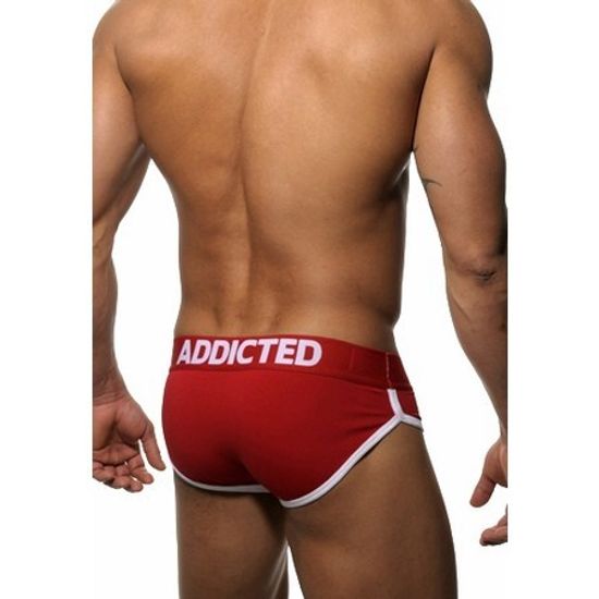 Мужские трусы Addicted Brief Red брифы H73
