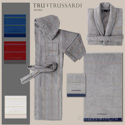 Махровый халат Continent от Trussardi