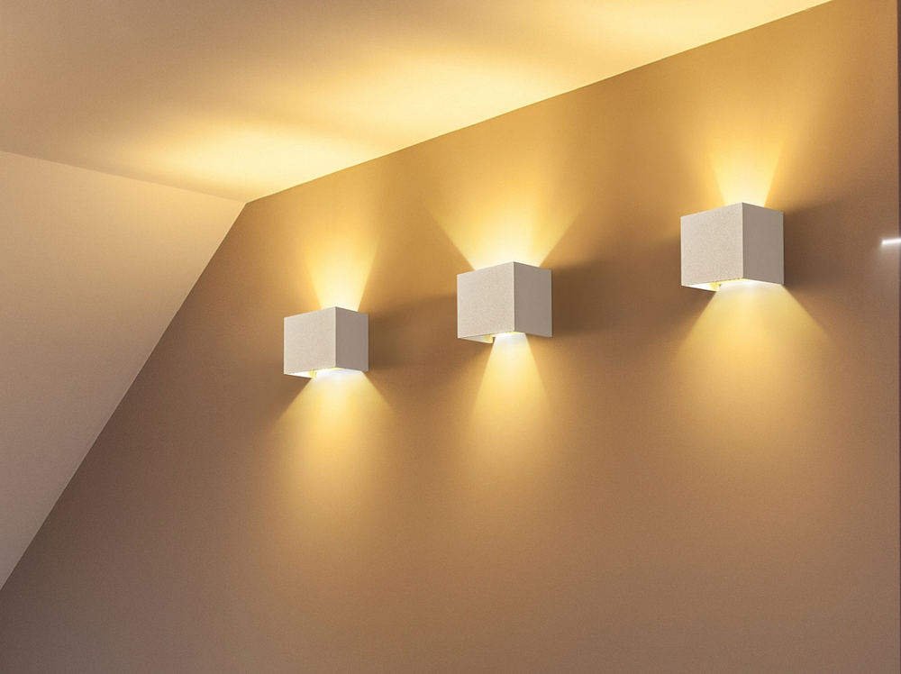 Светильник фасадный уличный настенный led ip54 Fulton 3000К 6Вт