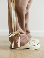 Костюм с бантиками, Бежевый