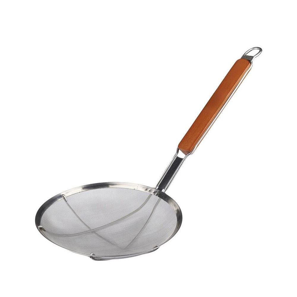 Шумовка d 25,5 см сетчатая нерж. с деревянной ручкой l 56 см P.L. Proff Cuisine