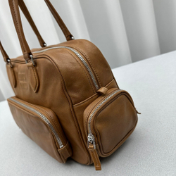 Miu Miu Leather Top Handle Bag 32 cm