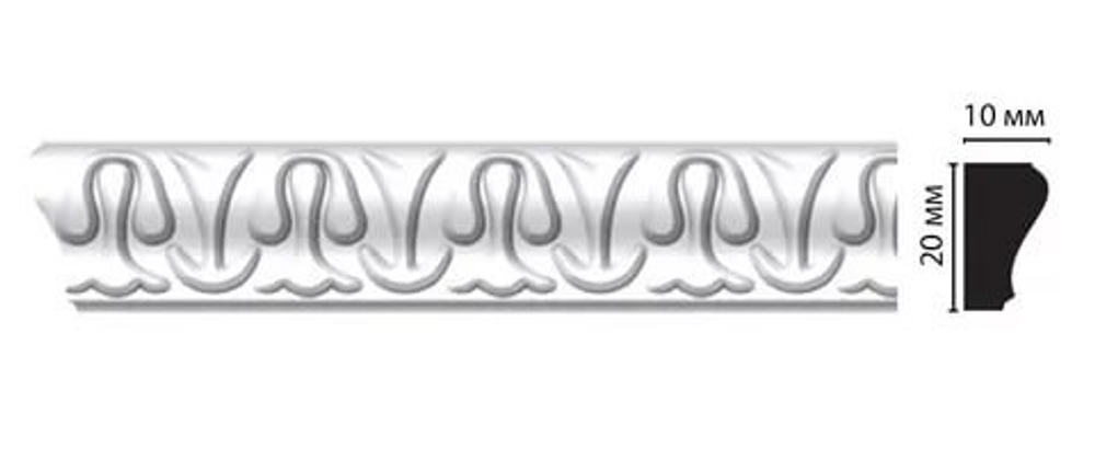 Плинтус (20*10*2000 мм) D103B/48