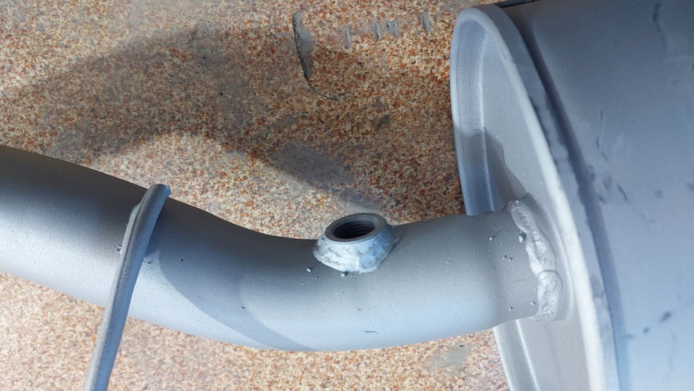 Система выхлопа под ГБО Нива Шевроле/Тревел