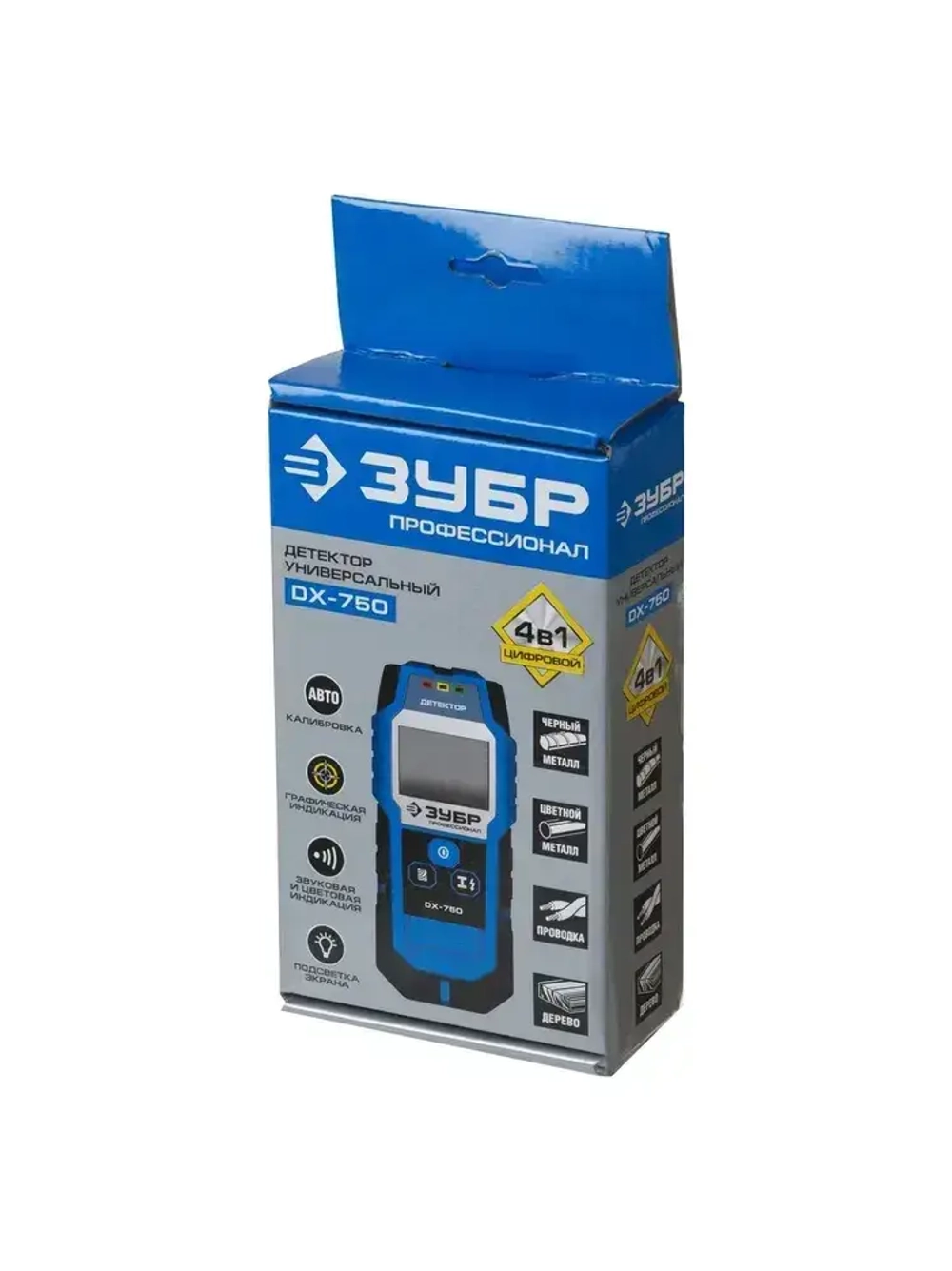 Детектор проводки ЗУБР DX - 750, 100 мм, Профессионал