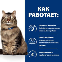 Hill's Feline Gastrointestinal Biome - диета для кошек лечение ЖКТ