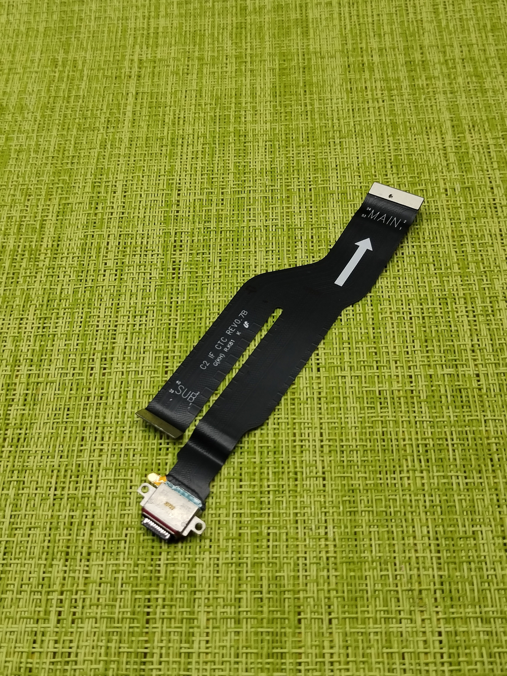 Samsung Galaxy Note 20 Ultra (SM-N985F) / (SM-N986B) /шлейф зарядки (SUB) (ORIG)