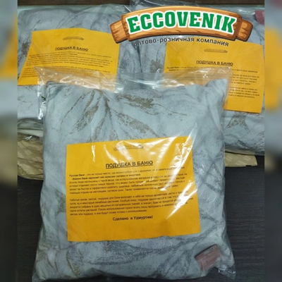 Подушка для бани и сна из трав