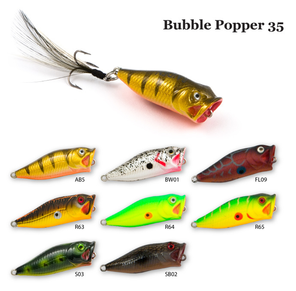 Воблер Raiden Bubble Popper 35 2,1 гр. FL09