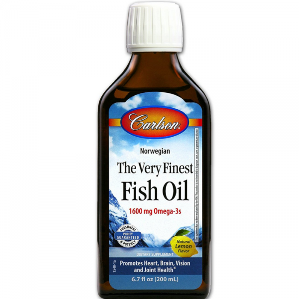 Carlson The Very Finest Fish Oil 1600mg Omega-3 200ml