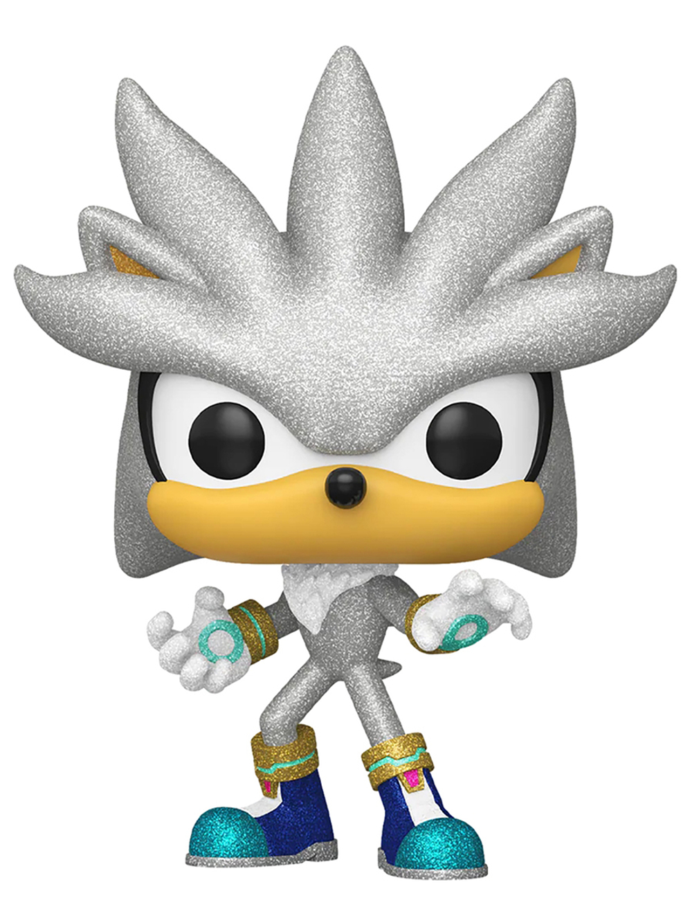 Фигурка Funko POP! Games Sonic the Hedgehog Silver (DGLT) (Exc) (1103) 87227