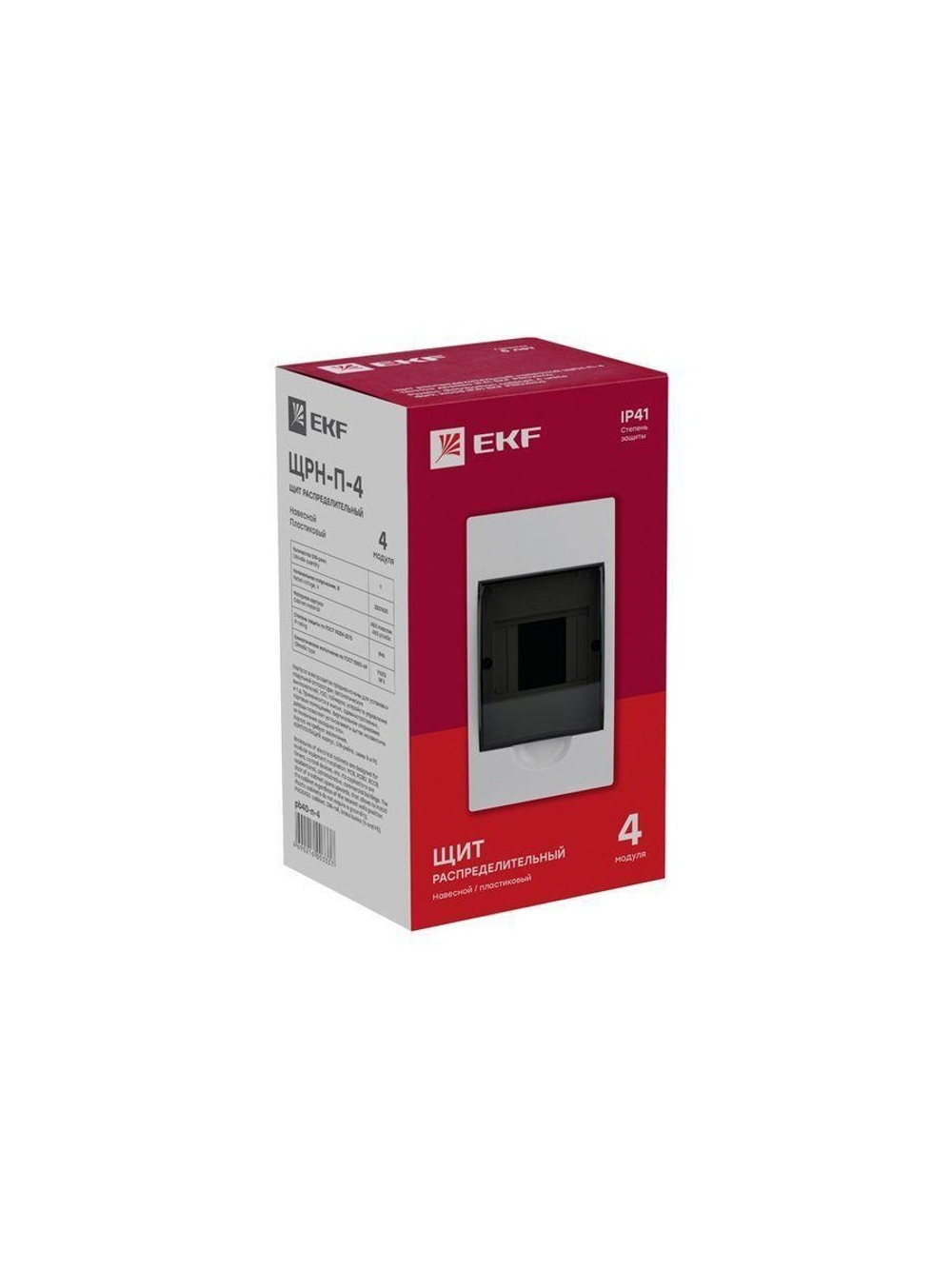 Щит ЩРН-П-4 IP41 EKF pb40-n-4