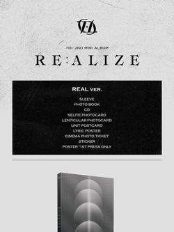 Альбом TO1 - RE:ALIZE 2nd Mini Album RANDOM Version