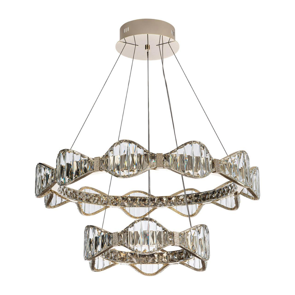 Подвесная светодиодная люстра Modelux ML.785.800.500 CP