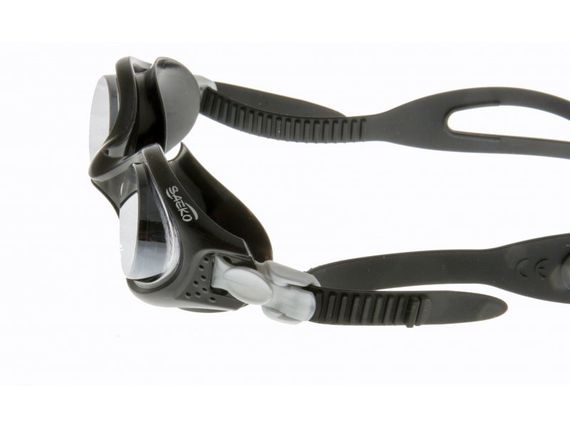 Очки для плавания Saeko S49UV Viking Mirror L31 черные