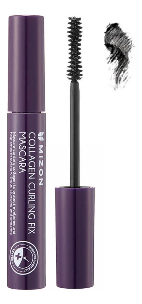 MIZON Тушь для ресниц с коллагеном Collagen Curling Fix Mascara 8г