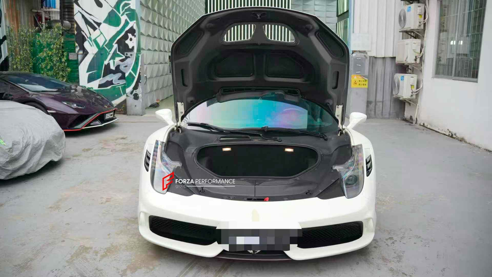 Карбоновый обвес переделка для Ferrari 458 Italia 2009-2015 в Speciale Феррари