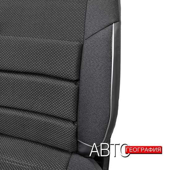Чехлы на сиденья Ford Transit VII (2014-наст. время) из жаккарда с поясничной поддержкой