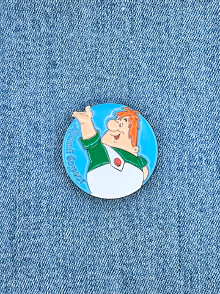 Значок Карлсон - Лучший возраст, серия Малыш и Карлсон