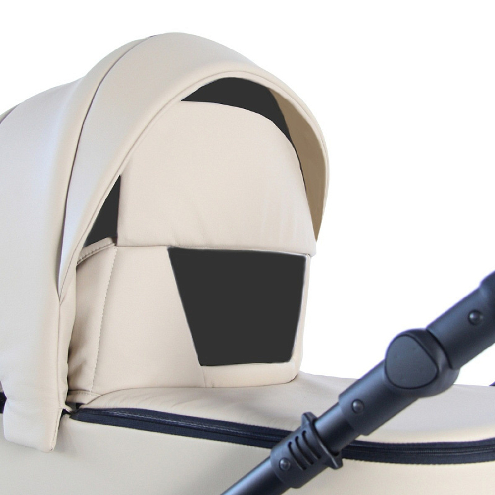 Детская коляска Sevillababy Tisso 2 в 1 светло-бежевый экокожа