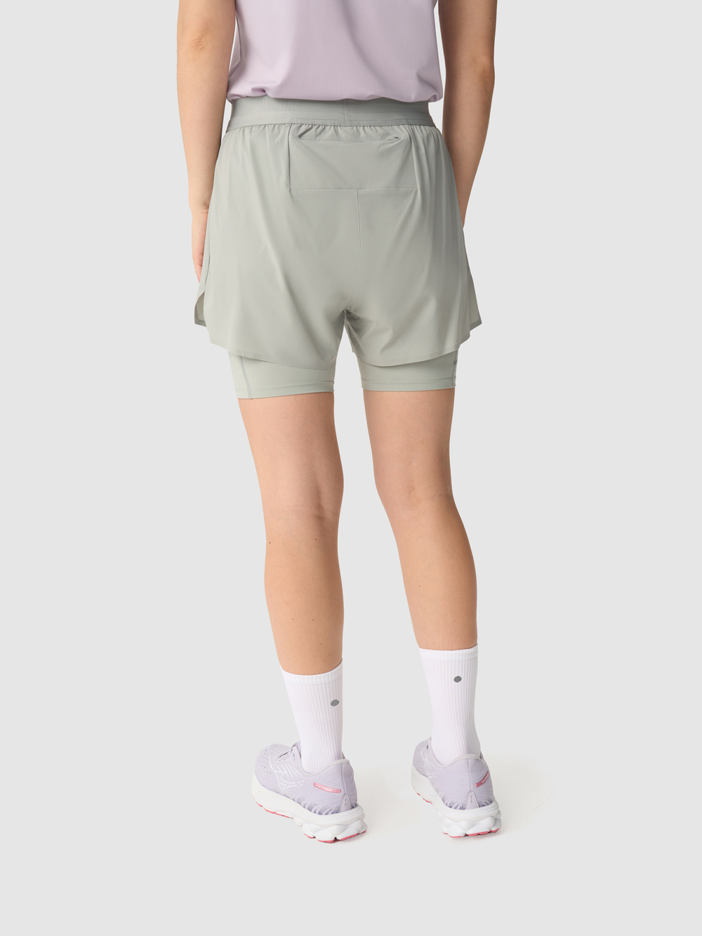 Шорты женские 2в1 GRI Лето серые