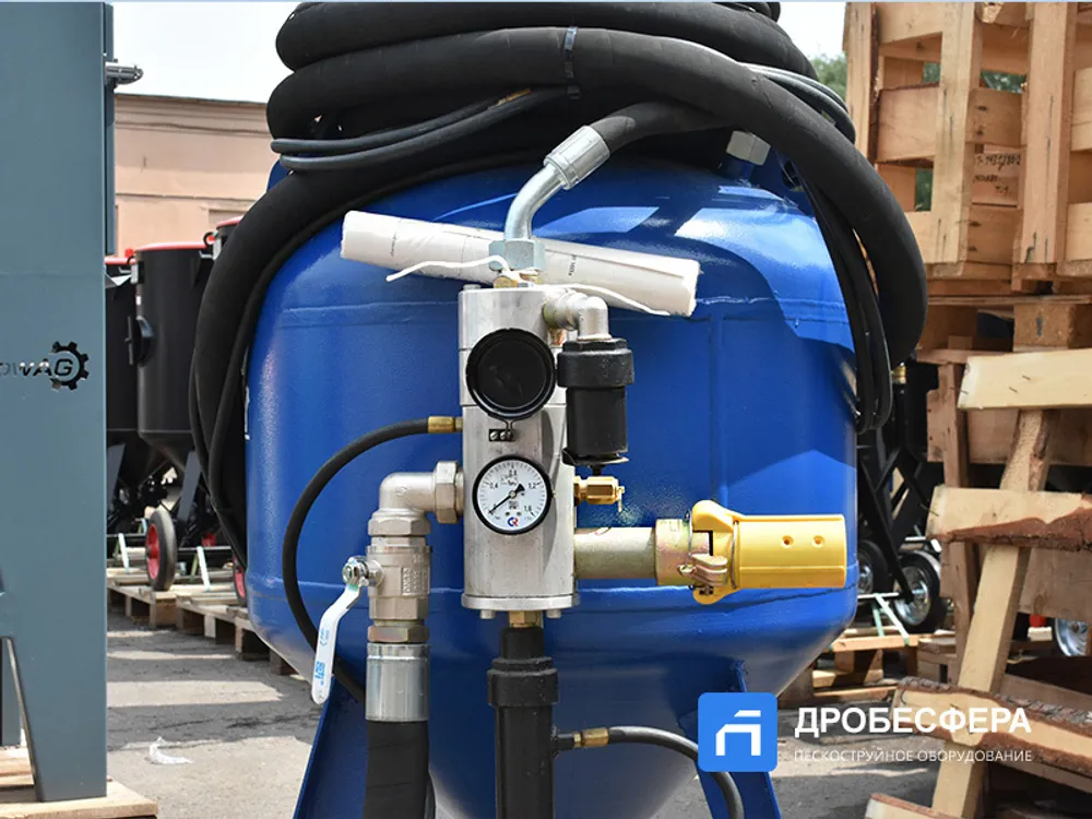 Аппарат струйной очистки АСО 150-01 с рукавом 20 метров