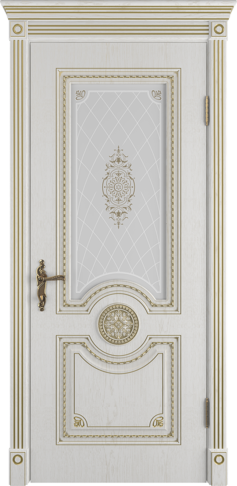 Дверь Greta / Bianco Classic PG / Art Cloud / Владимирские двери