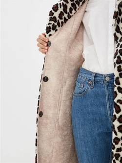 Шуба чебурашка тедди короткая, SilverFox (арт. S956cb)