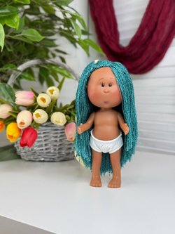 Кукла Nines виниловая 23см Little Mia Latina без одежды (3199WL8A3)