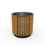 Вазон Барселона круглый