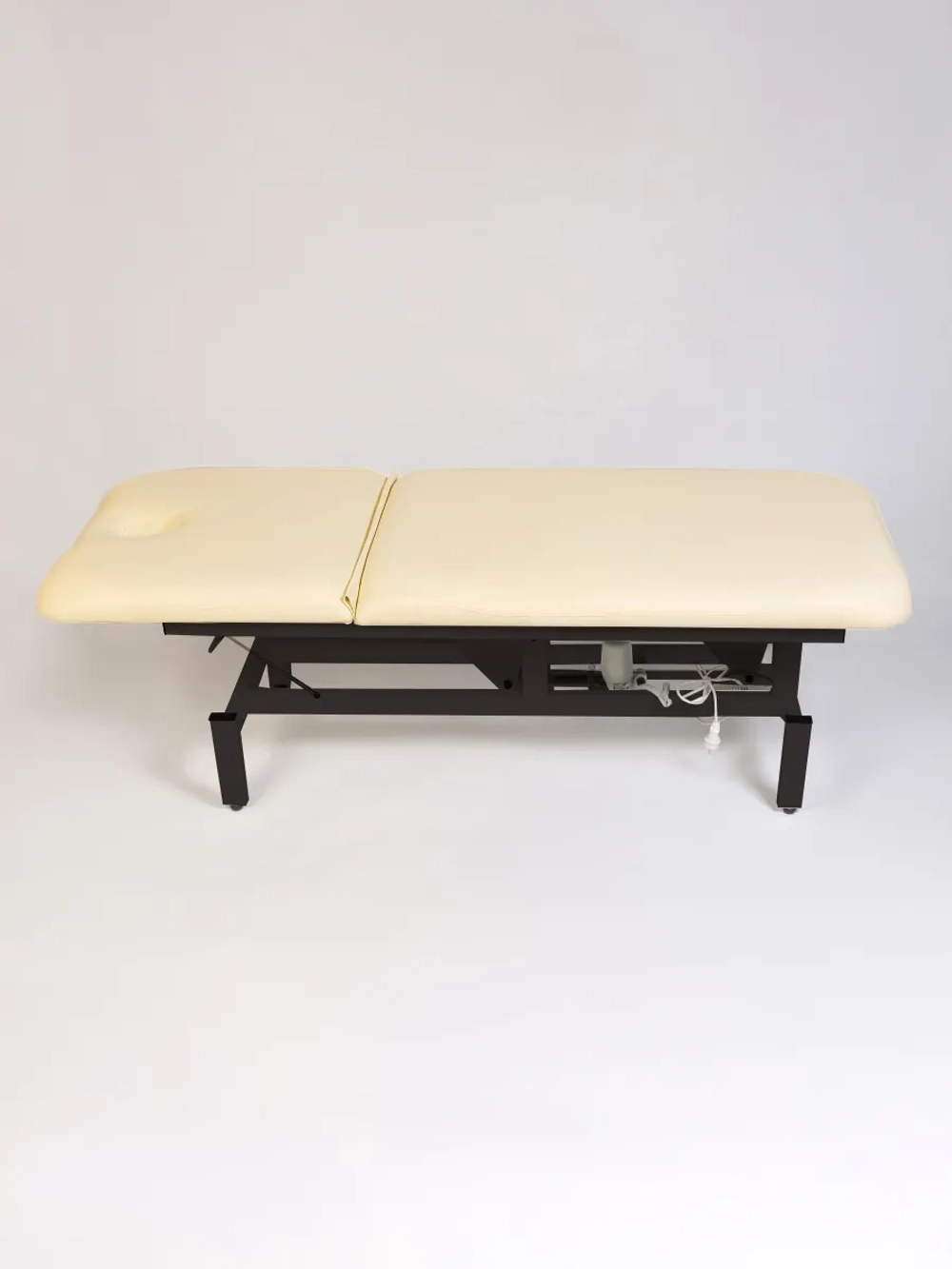 Массажный стол с электроподъемным механизмом Masscomplekt бежевый от производителя с доставкой по России курьером до адреса__1
