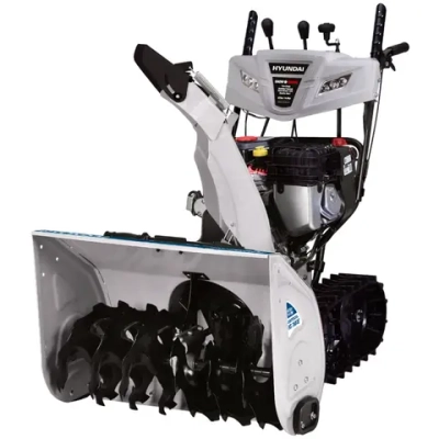 Hyundai HS 7680E бензиновый снегоуборщик 14 л.с, ковш 76 см, выброс 18 м, 6 вперед/2 назад