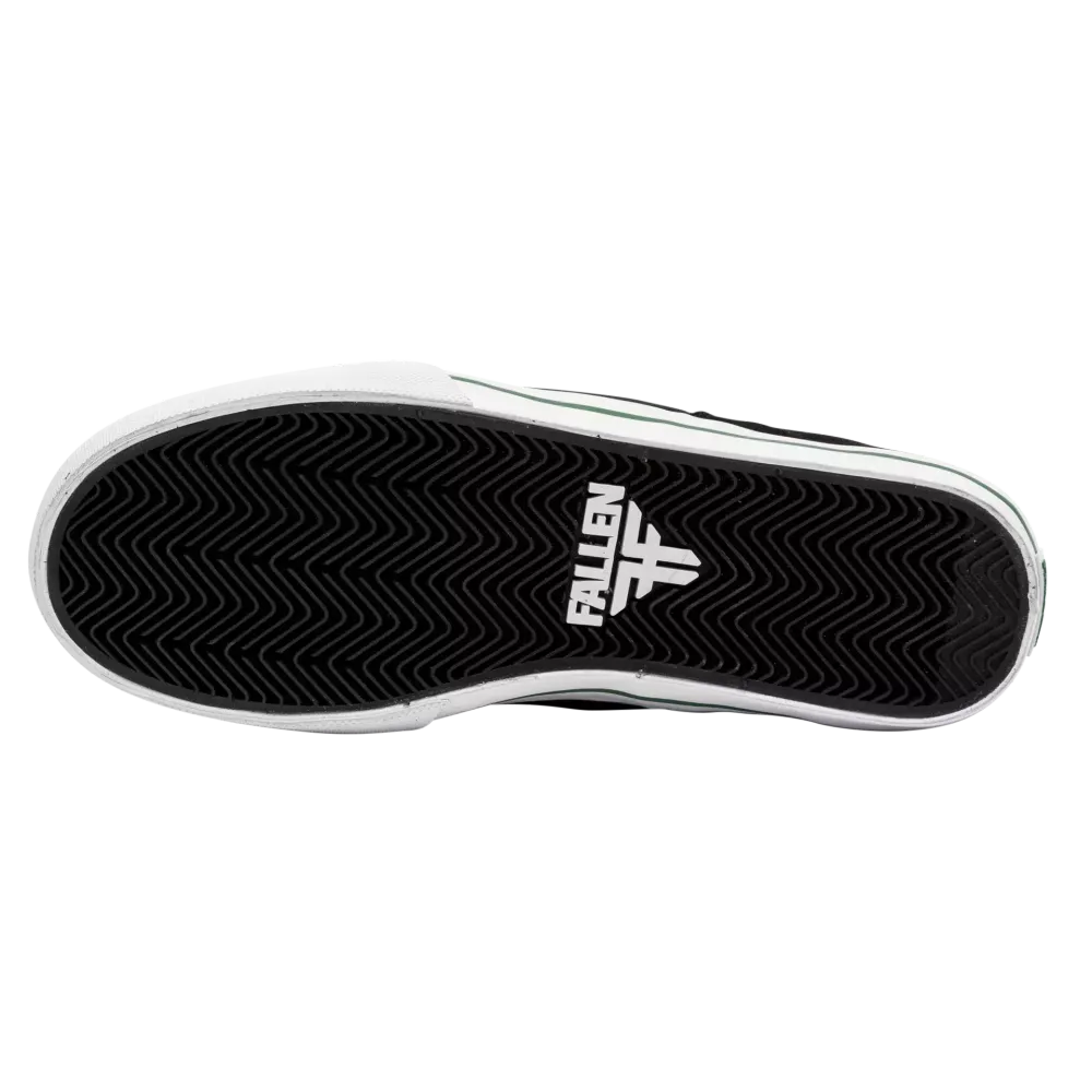Кеды Fallen RIPPER - BLACK/GREEN/WHITE (CHRIS COLE)