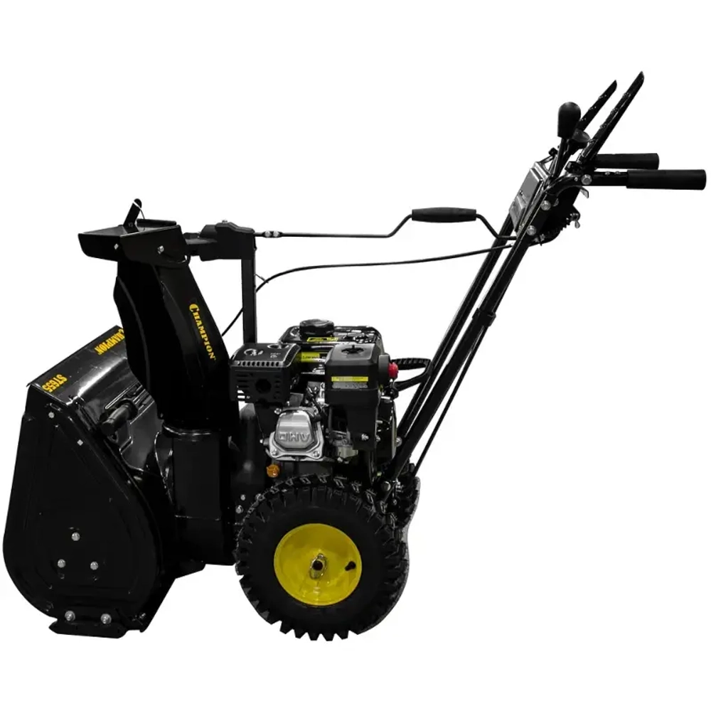 CHAMPION ST655 снегоуборщик бензиновый 6.5 л.с. ковш 56 см, выброс 15 м, 6 вперед/2 назад