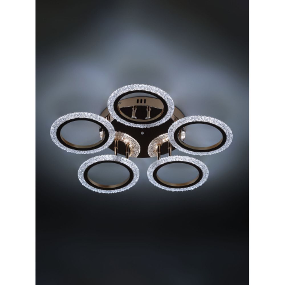 Светильник потолочный светодиодный Rivoli Evlalia 6178-733 LED 70Вт 3000-6000К с пультом | Rivoli