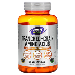Now Foods Branched Chain Amino Acids 120 veg capsules BCAA , БСАА