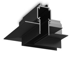 Ambrella Коннектор угловой для встраиваемого шинопровода под ГКЛ 13мм Magnetic 48V 10mm Track System GL1971