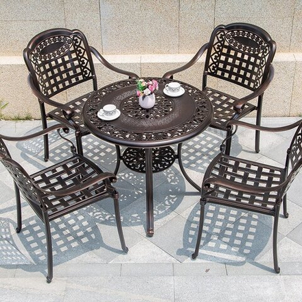 Мебель из литого алюминия Dresden 4, античная бронза