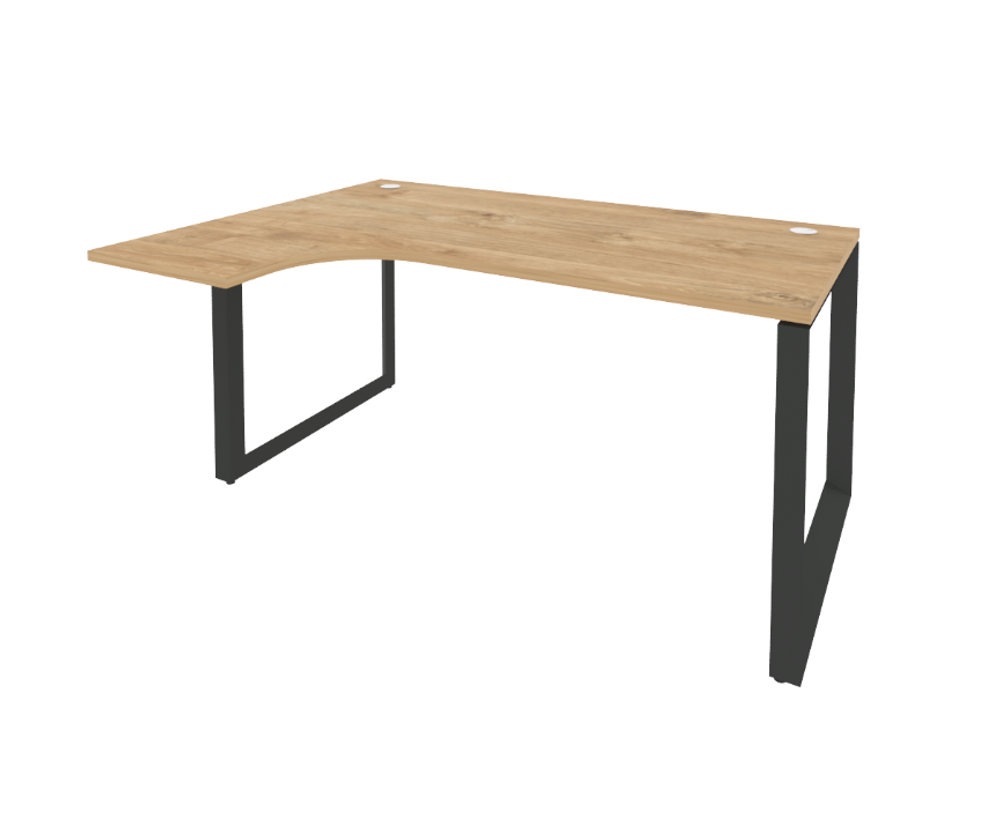 Стол эргономичный левый на О-образном 980 Onix