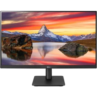 Монитор LCD LG 23.8" 24MP400-B черный (IPS 1920x1080 75Hz 5ms 1000:1 178/178 250cd 8bit(6bit+FRC) 16:9 D-Sub HDMI1.4 FreeSync AudioOut VESA)
