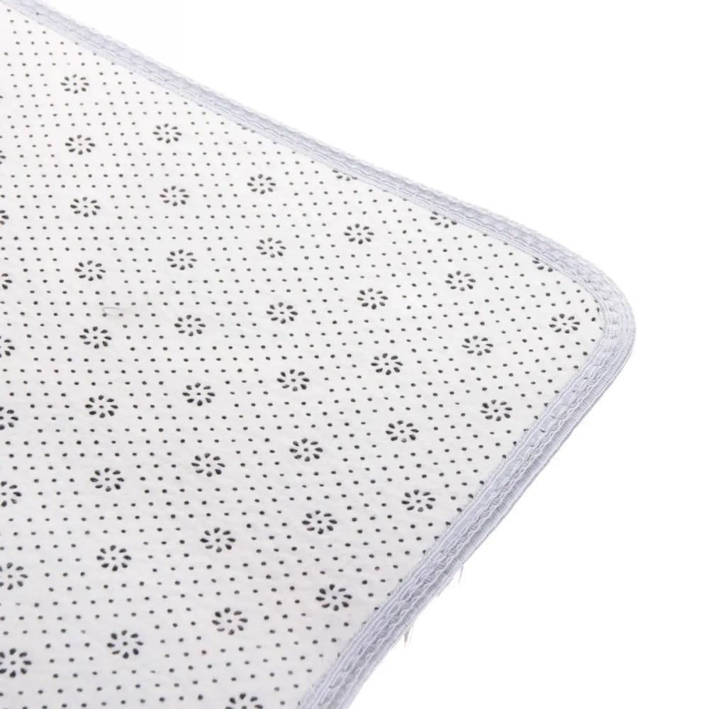 Коврик для ванной 40*60"Рамина» черно-белый