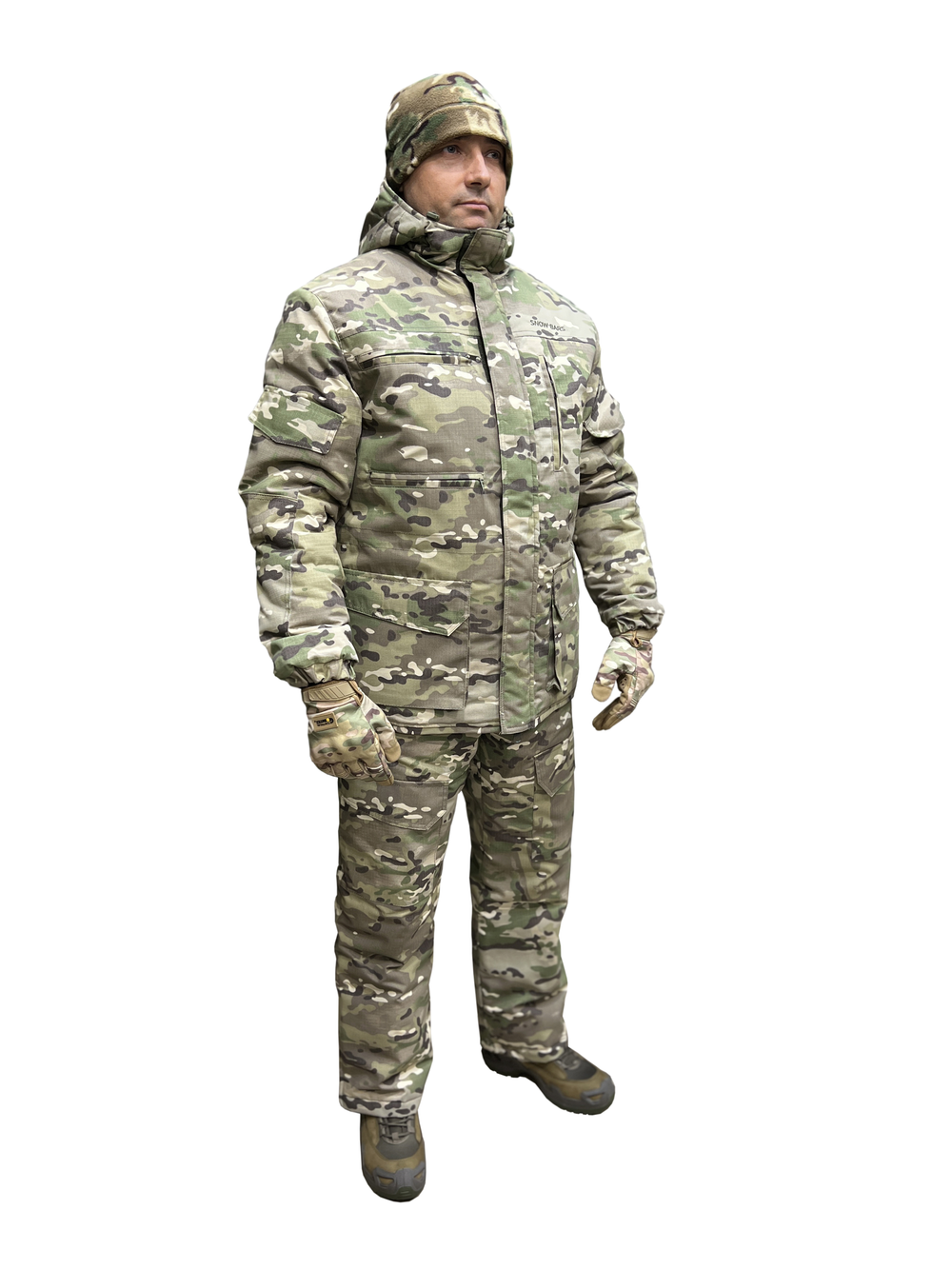 Зимний костюм Горка до -35°C — Мультикам, Rip-stop, Snow Bars