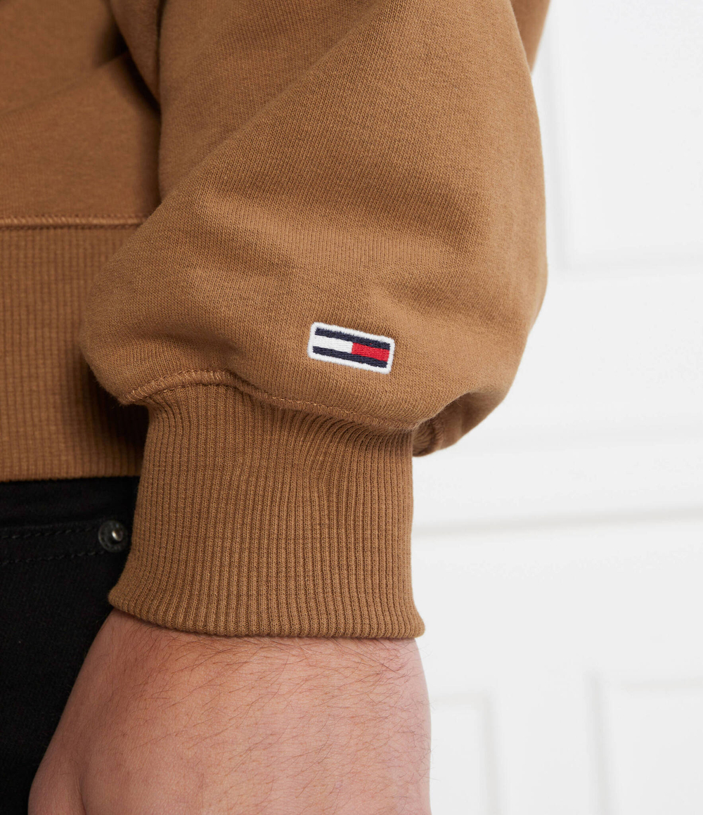 Худи BOXY SIGNATURE CREW Tommy Jeans - коричневый(DM0DM17784)