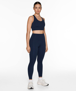 OYSHO Легинсы Comfortlux длиной до щиколотки с высокой посадкой, темно-синий