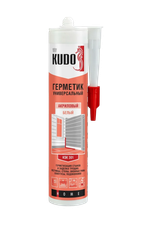 Герметик "KUDO" акриловый универсальный белый 280мл KSK-301