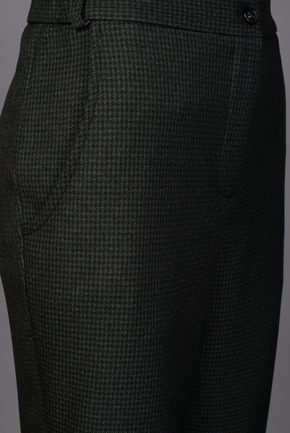 Брюки женские 2849АП, зел.лапка #341ЗЛ022849АП