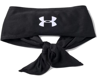 Теннисная бандана Under Armour Adult UA Armour Tie Headband - black/white